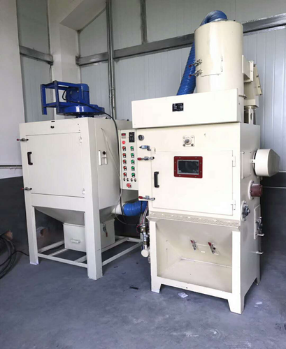 履带滚筒式自动喷砂机